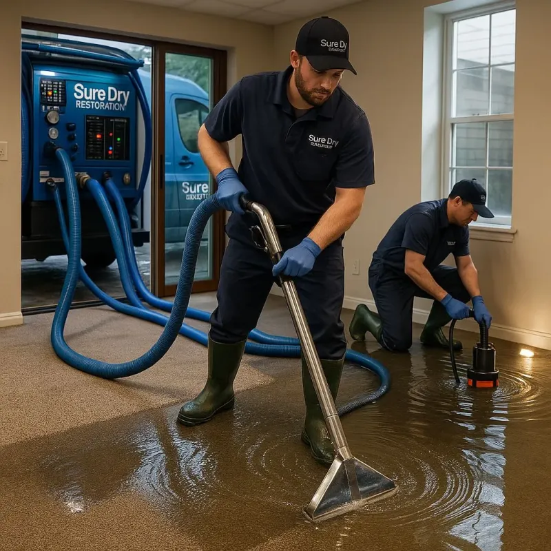 Water Extraction and Removal process in Ukiah, CA